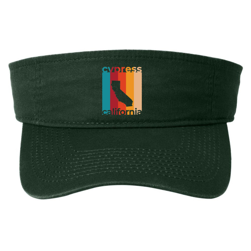 Cypress Cypress California Retro Fashion Visor by JULIUSGERADEAU | Artistshot