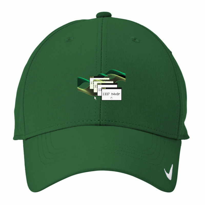 L337 H4x0r - Programming Joke, Leet Speak Humor Nike Dri-FIT Cap by LUISRIVER | Artistshot