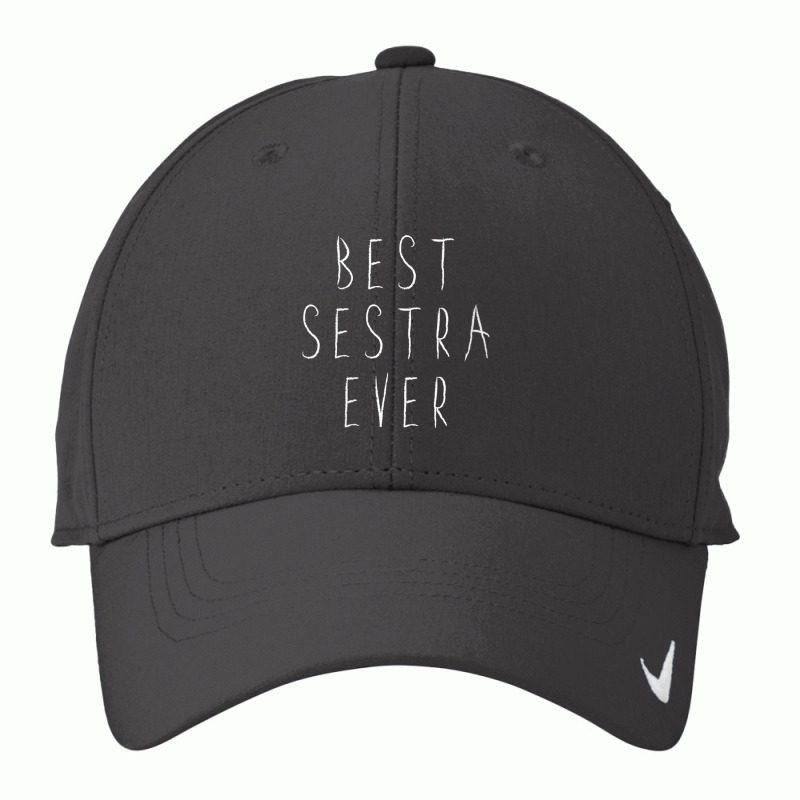 Womens Best Sestra Ever   Cool Slavic Favorite Sister V Neck T Shirt Nike Dri-FIT Cap by cm-arts | Artistshot