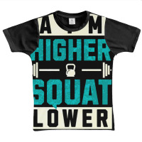 Aim Higher, Squat Lower Graphic Youth T-shirt | Artistshot