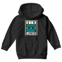 Aim Higher, Squat Lower Youth Hoodie | Artistshot