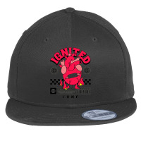 Ignited Lung Flat Bill Snapback Cap | Artistshot