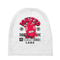 Ignited Lung Baby Beanies | Artistshot