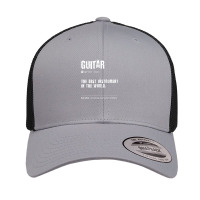 Guitar Definition The Best Instrument In The World Birthday Retro Trucker Cap | Artistshot