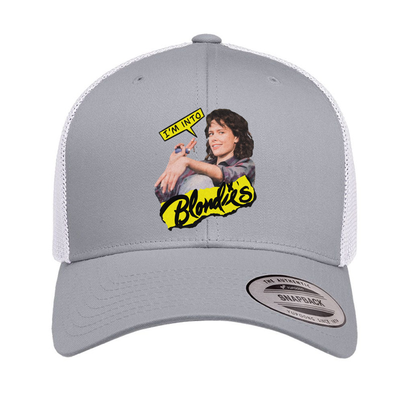 Jamie Likes Blondes Retro Trucker Cap by Rios Arevalo | Artistshot