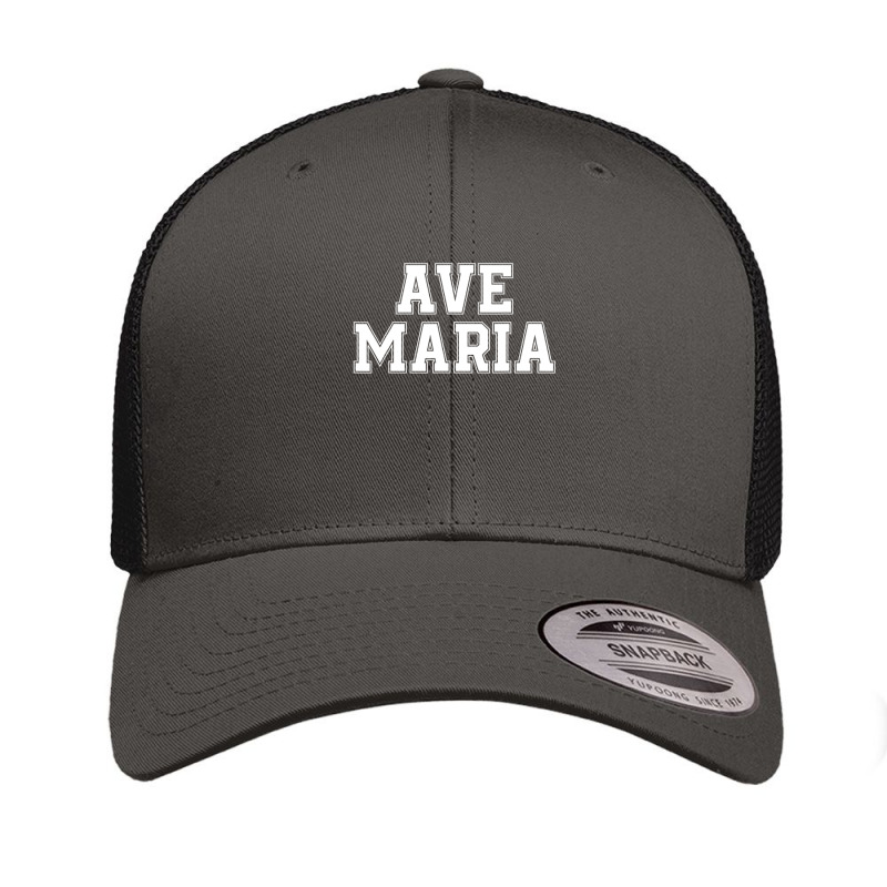 Ave Maria Athletic University College Alumni Retro Trucker Cap by shareqimbrow | Artistshot