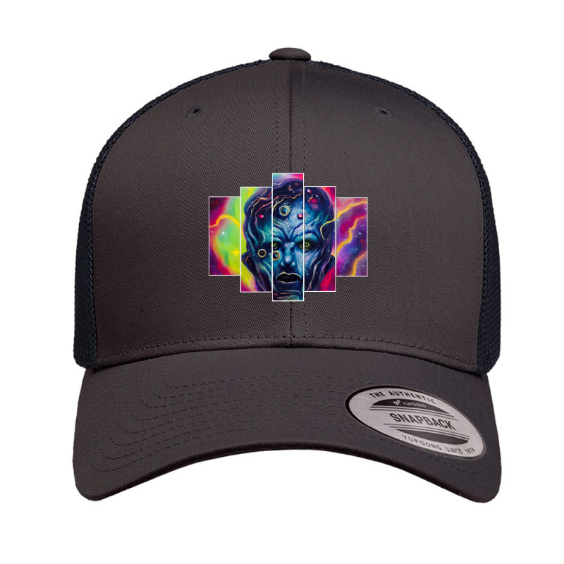 Cosmic Head Retro Trucker Cap by brumfieldportillo7vlpq8 | Artistshot