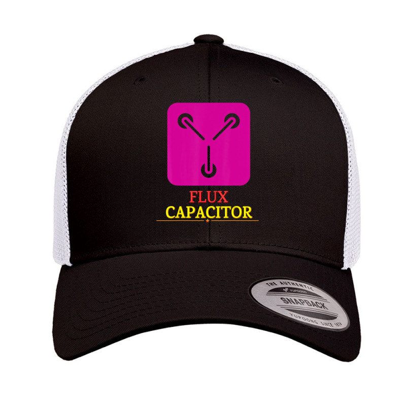 Flux Capacitor Sarcastic Sassy Retro Trucker Cap by Min06 | Artistshot