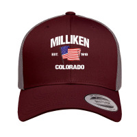 Milliken Colorado Co Usa Stars & Stripes Vintage Style Retro Trucker Cap | Artistshot