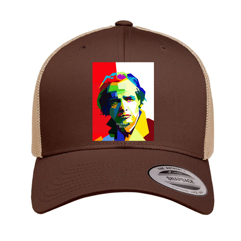 Marlon Brando Pop Art Wpap Retro Trucker Cap by Box Bingham | Artistshot