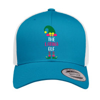 Latina Elf Family Matching Group Christmas Womens Pajama Retro Trucker Cap | Artistshot