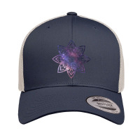 Purple Mandala Sacred Geometry Yogis Meditation Art Yoga Mantra Good V Retro Trucker Cap | Artistshot