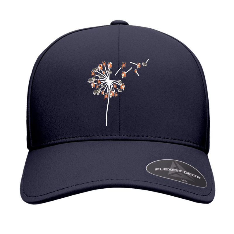 Dandelion Flying Rough Collie Flower For Dog Lover Herbalist Seamless Cap by MarlonChristopherMoyer | Artistshot