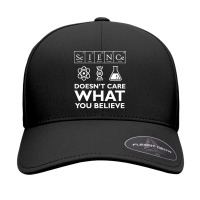 Science Doesn't Care What You Believe Seamless Cap | Artistshot