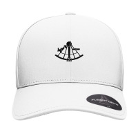 Sextant Navigational Minimalist Design Seamless Cap | Artistshot