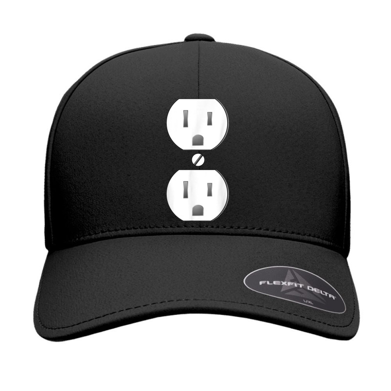 Electrical Outlet Socket Easy Costume Seamless Cap by JorgeLBravo | Artistshot