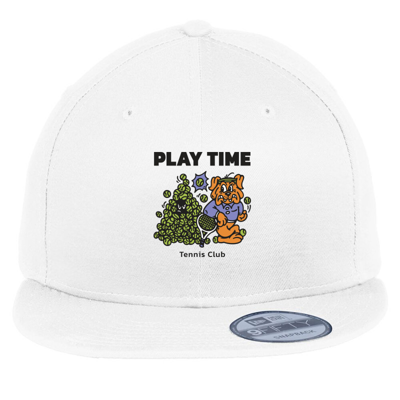 Play Time Flat Bill Snapback Cap by Jasetas | Artistshot