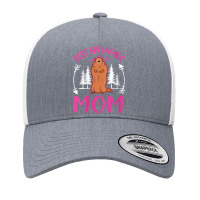 Womens Best Groundhog Mom Ever Marmot Groundhog Mom V Neck T Shirt Yupoong Trucker Cap | Artistshot