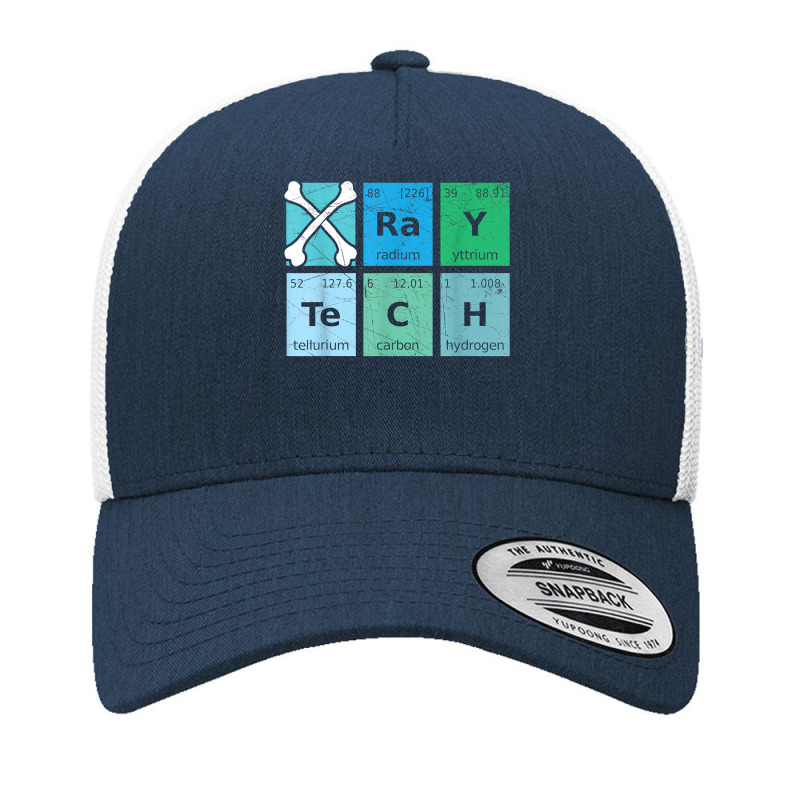 X Ray Tech Radiologist Rad Tech Radiology Periodic Table T Shirt Yupoong Trucker Cap by cm-arts | Artistshot