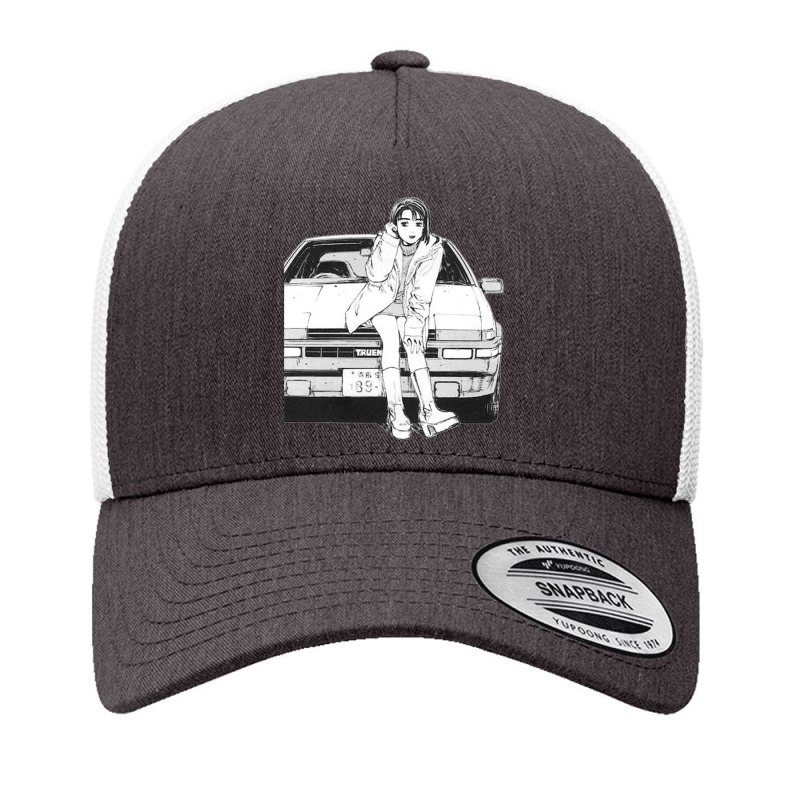 Initial D Natsuki Drift Touge Anime Eurobeat Yupoong Trucker Cap by cm-arts | Artistshot