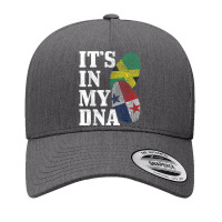 Jamaica Panama It's In My Dna Jamaican Panamanian Flag Yupoong Trucker Cap | Artistshot