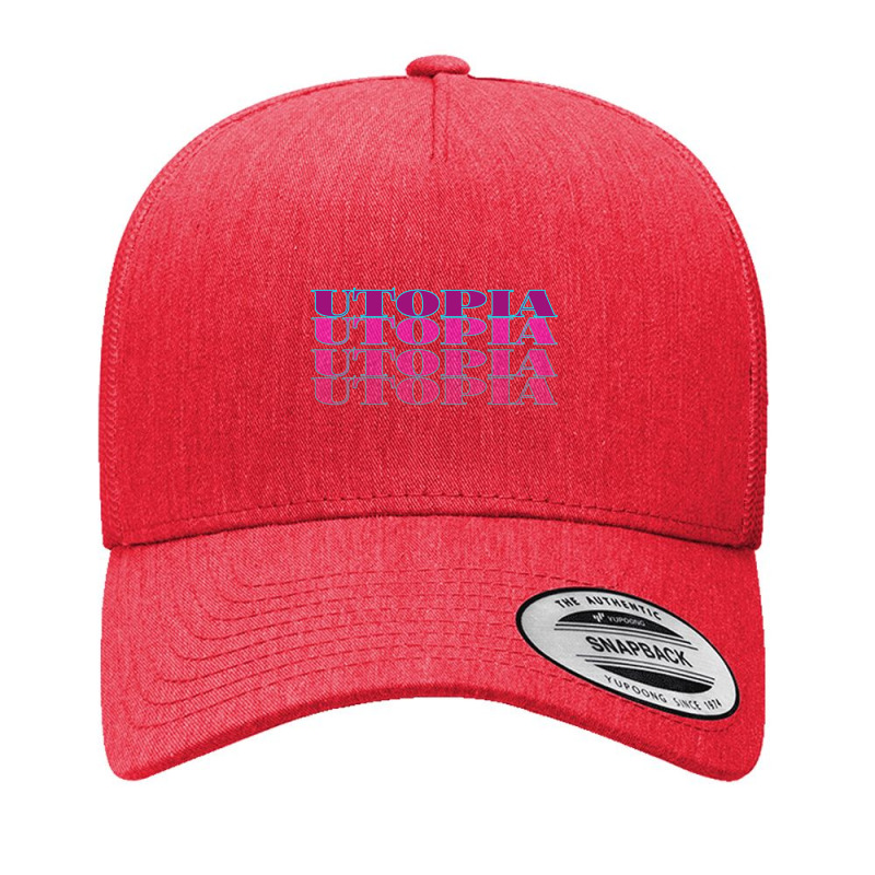 Utopia Yupoong Trucker Cap by MATTHEWFLORIO | Artistshot