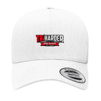 Tri Harder. Cool Design For Triathletes. Yupoong Trucker Cap | Artistshot