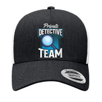 Womens Private Detective Team Spy Investigator Investigation V Neck T Yupoong Trucker Cap | Artistshot