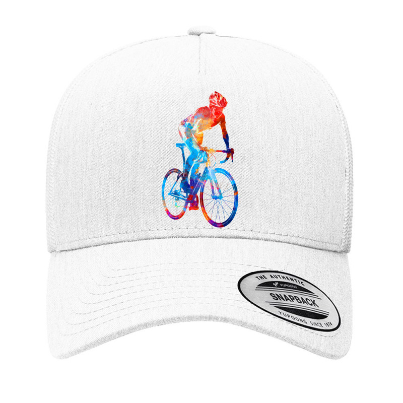 Woman Triathlon Cycling 06 Yupoong Trucker Cap by cm-arts | Artistshot