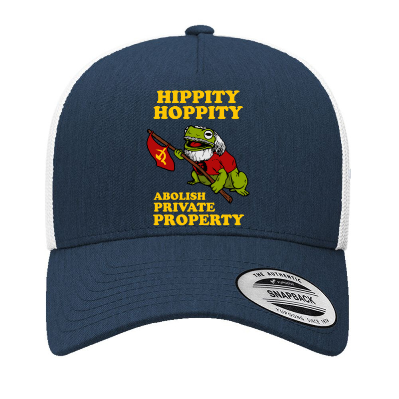 Hippity Hoppity Abolish Private Property Essential Yupoong Trucker Cap by cm-arts | Artistshot