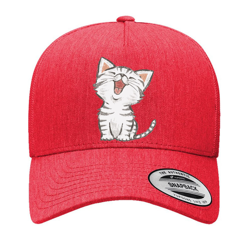 American Shorthair Happy Yupoong Trucker Cap by cm-arts | Artistshot