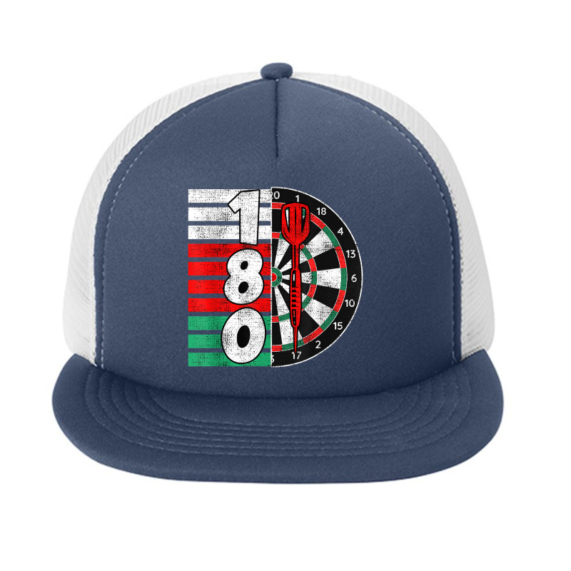 Dart Dartboard 180 Points 180 In Darts Foam Snapback hat by Fashzilla | Artistshot