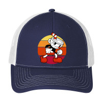 Cuphead Cuphead Sunset Pa Trucker Cap | Artistshot