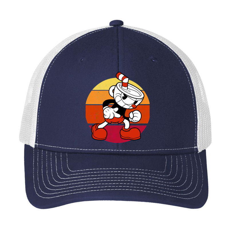 Cuphead Cuphead Sunset Pa Trucker Cap by cm-arts | Artistshot