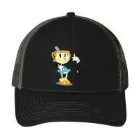 The Cuphead Show Fitted Scoop Pa Trucker Cap | Artistshot