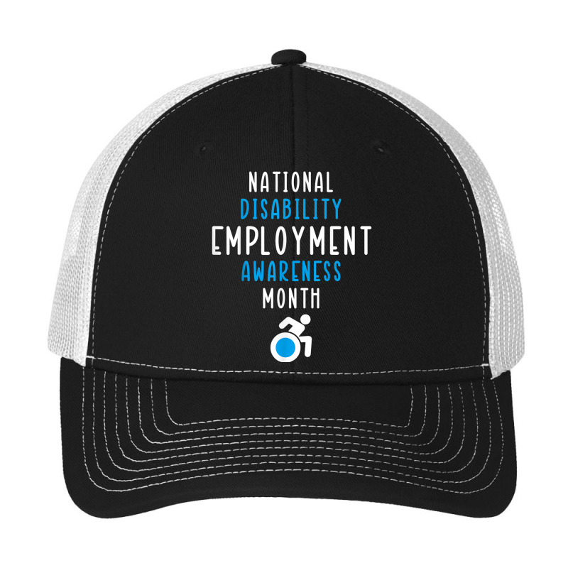 National Disability Employment Awareness Month Pride Support T Shirt Pa Trucker Cap by cm-arts | Artistshot