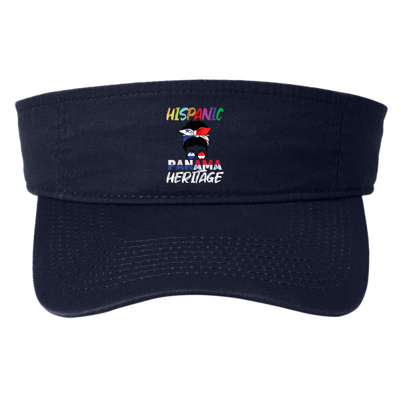 National Hispanic Heritage Month Latino Panama Flag T Shirt Fashion Visor by cm-arts | Artistshot