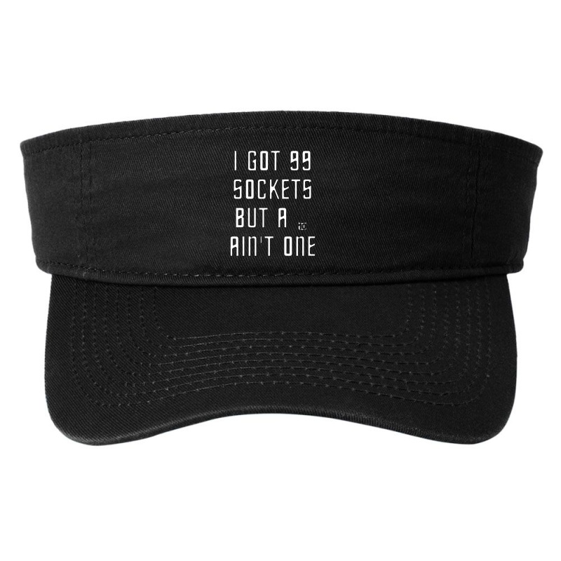 I've Got 99 Sockets Fashion Visor by pandakarto28 | Artistshot