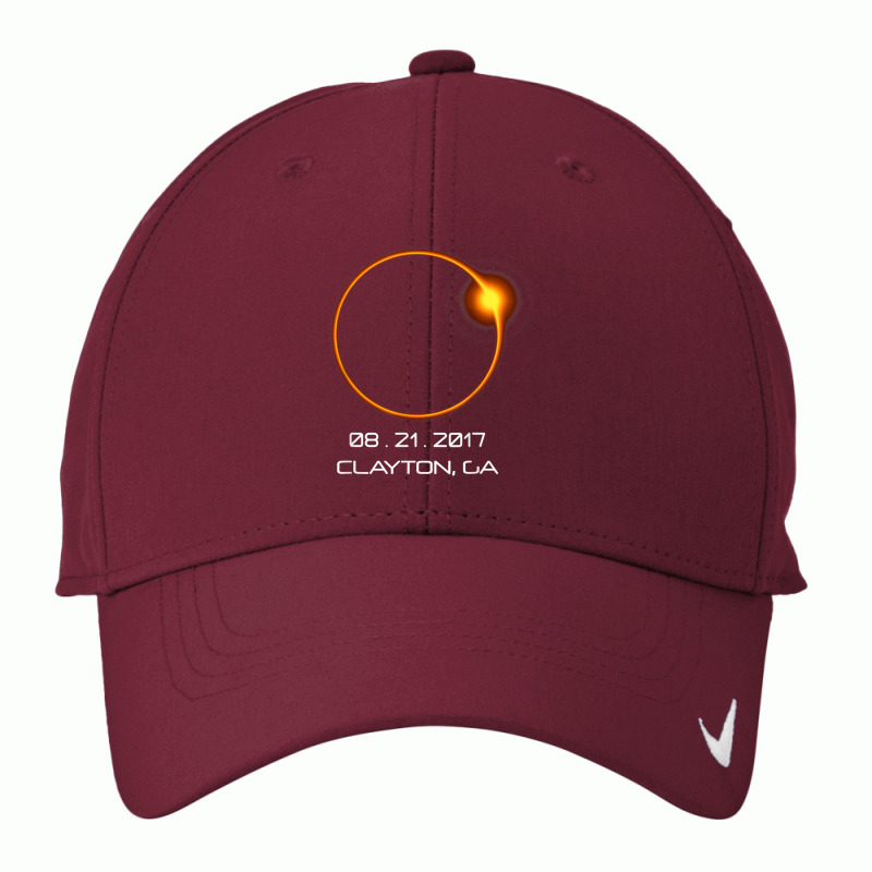 Total Solar Eclipse T Shirt   Clayton Ga Nike Dri-FIT Cap by cm-arts | Artistshot