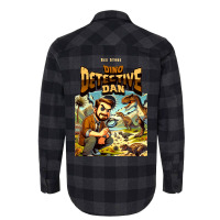 Dino Detective Dan Flannel Shirt | Artistshot