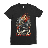 Ignite Your Spirit Ladies Fitted T-shirt | Artistshot