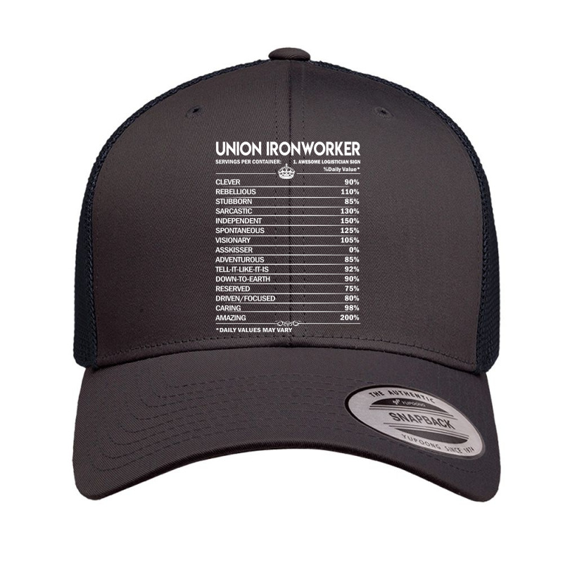 Union Ironworker T Shirt - Daily Factors 2 Gift Item Tee Retro Trucker Cap by brumfieldportillo7vlpq8 | Artistshot