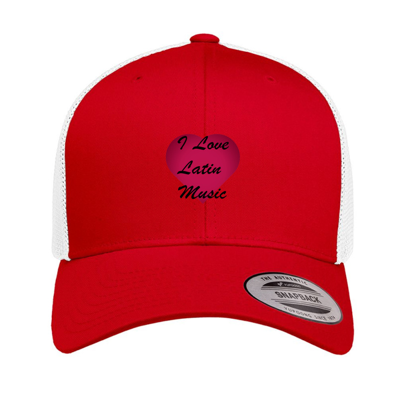 I Love Latin Music Stickers 1 Retro Trucker Cap by MaryBirdsell | Artistshot