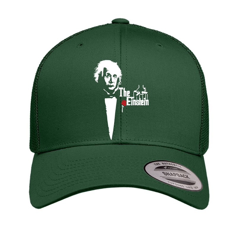 The Einstein Godfather Retro Trucker Cap by Milne Charlton | Artistshot