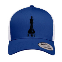 Mens Chess Player King Vintage Halloween Costume Chess Master Retro Trucker Cap | Artistshot