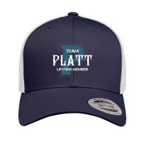 Team Platt Lifetime Member Retro Trucker Cap | Artistshot