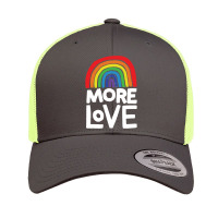 More Love Tri Blend Retro Trucker Cap | Artistshot