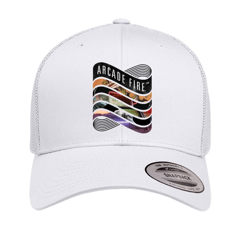 Arcade Fire - Discography Retro Trucker Cap by LuceroCrystalMurillo | Artistshot