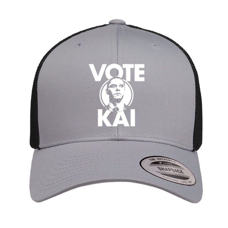 Vote Kai Tv Show Series Retro Trucker Cap by JAYWANADAVIS | Artistshot