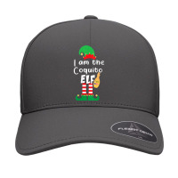 Womens Coquito Elf Funny Puerto Rico Matching Christmas Bilingual V Ne Seamless Cap | Artistshot